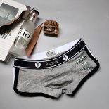 Boxer AAPE Hombre Gris Negro