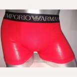 Boxer Armani Hombre Negro Rojo