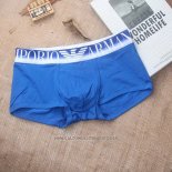 Boxer Armani Hombre Blanco Azul