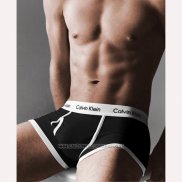 Boxer Calvin Klein Hombre 365 Blanco Negro