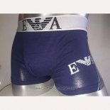 Boxer Armani Hombre Blanco Apagado Azul