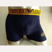 Boxer Armani Hombre Dolado Azul Oscuro