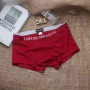 Boxer Armani Hombre Apagado Rojo