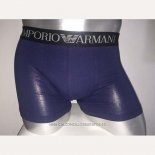 Boxer Armani Hombre Negro Apagado Azul