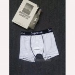 Boxer Supreme Hombre Negro Blanco