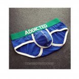 Slip Addicted Hombre Azul Verde Blanco