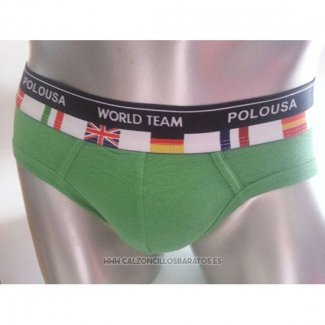 Slip Ralph Lauren Hombre Vert