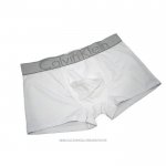 Boxer Calvin Klein Hombre Steel Blateado Blanco2