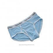 Slips Calvin Klein Hombre 365 Blanco Azul Claro