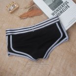 Boxer Concise Style Hombre Negro Gris