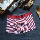 Boxer Concise Style Hombre Rayas Rojo