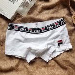 Boxer Fila Hombre Blanco Negro