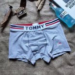 Boxer Tommy Hombre Rojo Gris