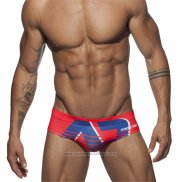 Slip Natacion Addicted Hombre Rojo Azul