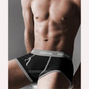 Boxer Calvin Klein Hombre 365 Gris Negro