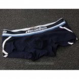 Boxer Aussiebum Hombre Blanco Azul