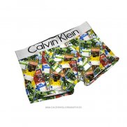 Boxer Calvin Klein Hombre 365 Prints Colors Verde