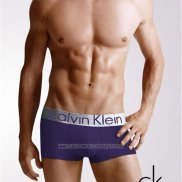 Boxer Calvin Klein Hombre Steel Blateado Violeta