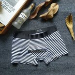Boxer Concise Style Hombre Rayas Negro