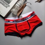 Boxer Aussiebum Hombre Rojo Negro