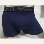 Boxer Armani Hombre Negro Apagado Azul