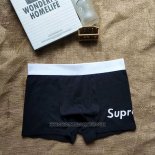 Boxer Supreme Hombre Blanco Negro