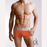 Boxer Calvin Klein Hombre Steel Blateado Naranja