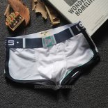 Boxer ES Hombre Blanco Apagado Azul