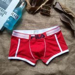 Boxer Flia Hombre Rojo Blanco